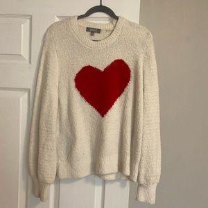 White Sweater w Heart